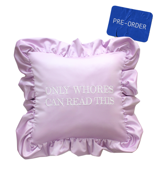 подушка 'WHORE'