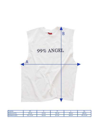 майка чоловіча '99% ANGEL'